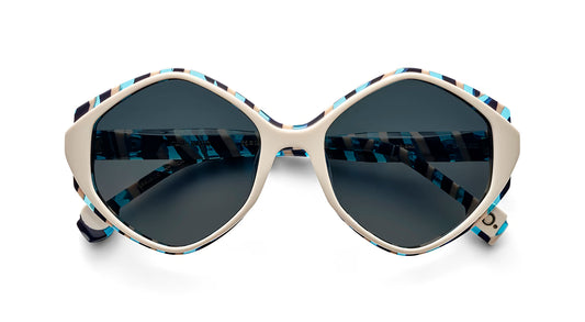 ITATI 55S WHITE/TURQUOISE